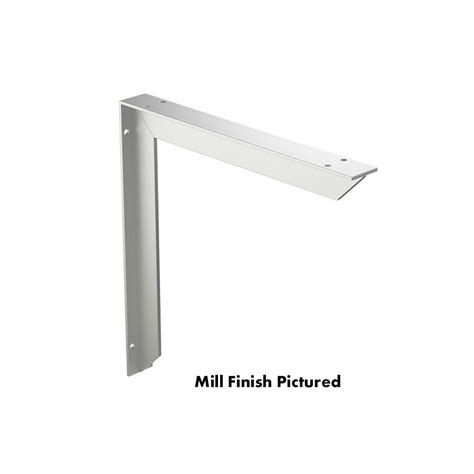 flat metal countertop brackets|surface mounted countertop brackets.